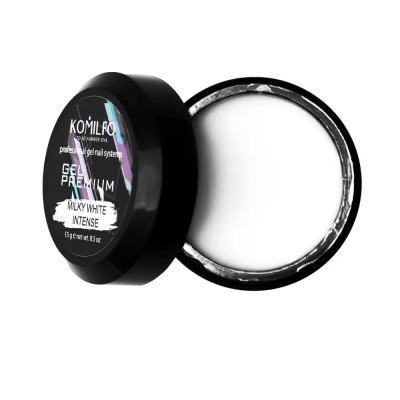 Komilfo Gel Premium Milky White Intense 15 gr