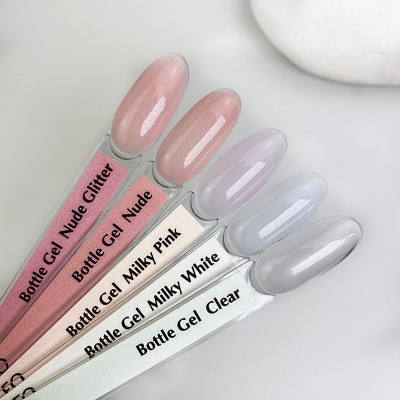 Komilfo Bottle Gel Clear 15 ml with brush