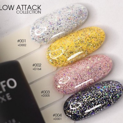 Gel polish 001 8 ml Glow Attack Komilfo