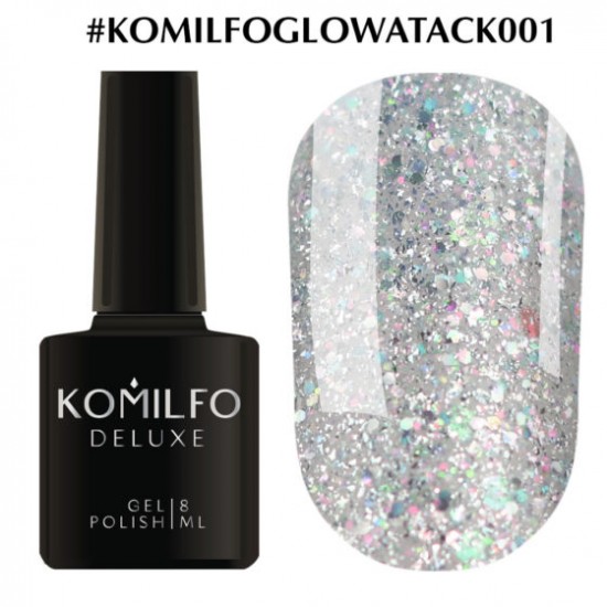 Gel polish 001 8 ml Glow Attack Komilfo