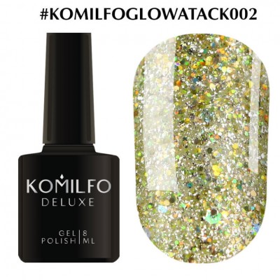 Gel polish 002 8 ml Glow Attack Komilfo