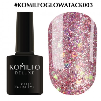 Gel polish 003 8 ml Glow Attack Komilfo