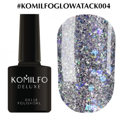 Gel polish 004 8 ml Glow Attack Komilfo