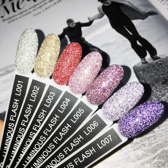 Gel polish Komilfo Luminous Flash Collection L007 8 ml