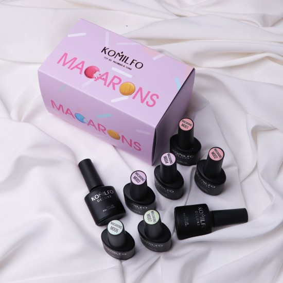 Komilfo Set Macarons 8 colors
