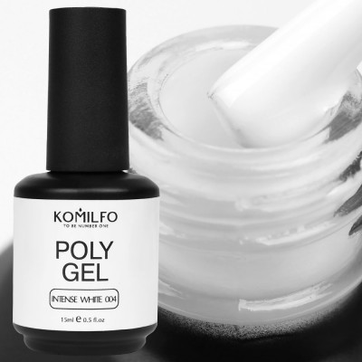 Komilfo PolyGel 004 Intense White 15 ml